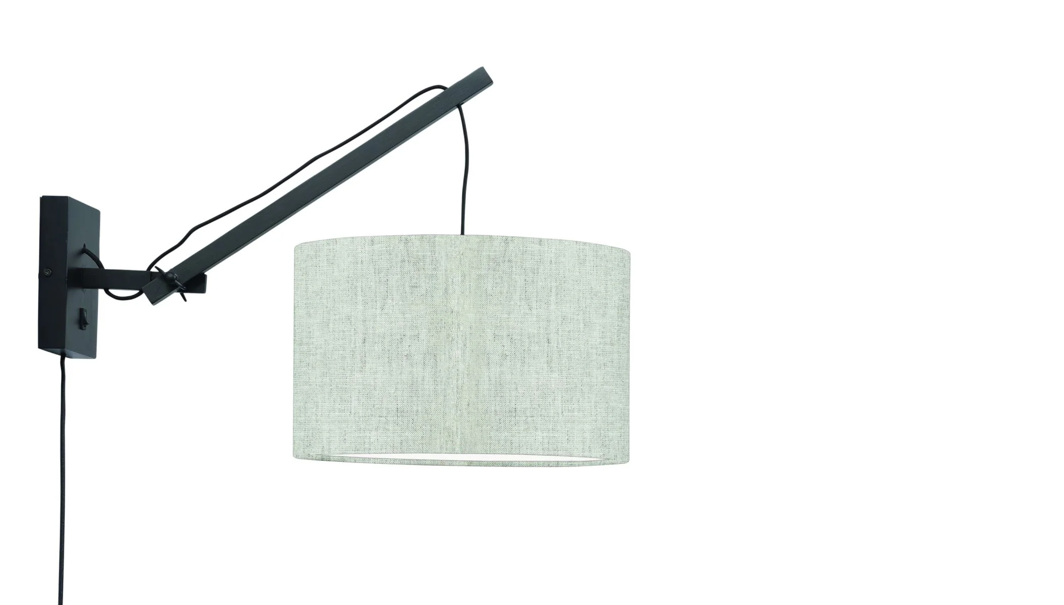 Andes Bamboo Linen Wall Arm Light - Image 31