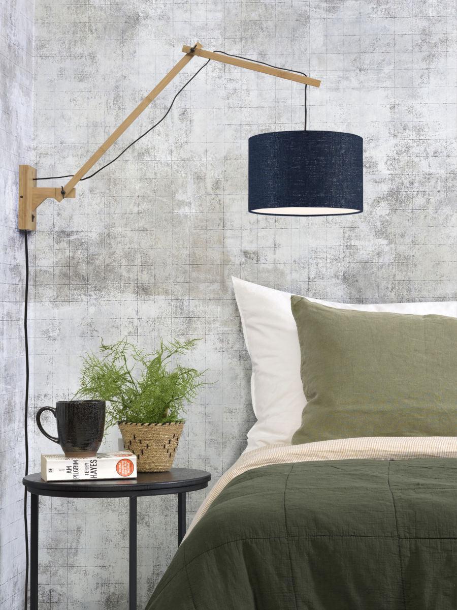 Andes Bamboo Linen Wall Light (Long Arm) - Image 64