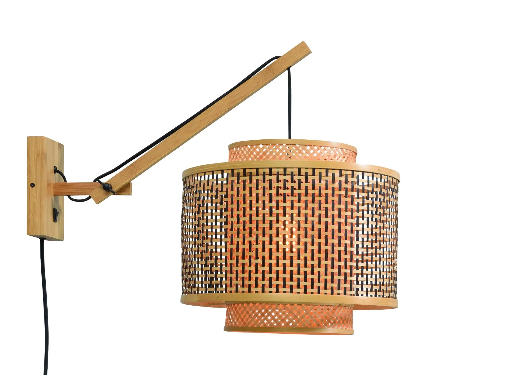 Bhutan Bamboo Wall Light - Image 11
