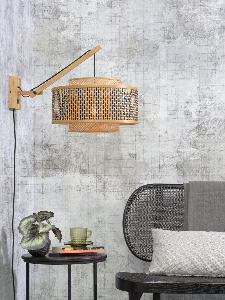 Bhutan Bamboo Wall Light - Image 3