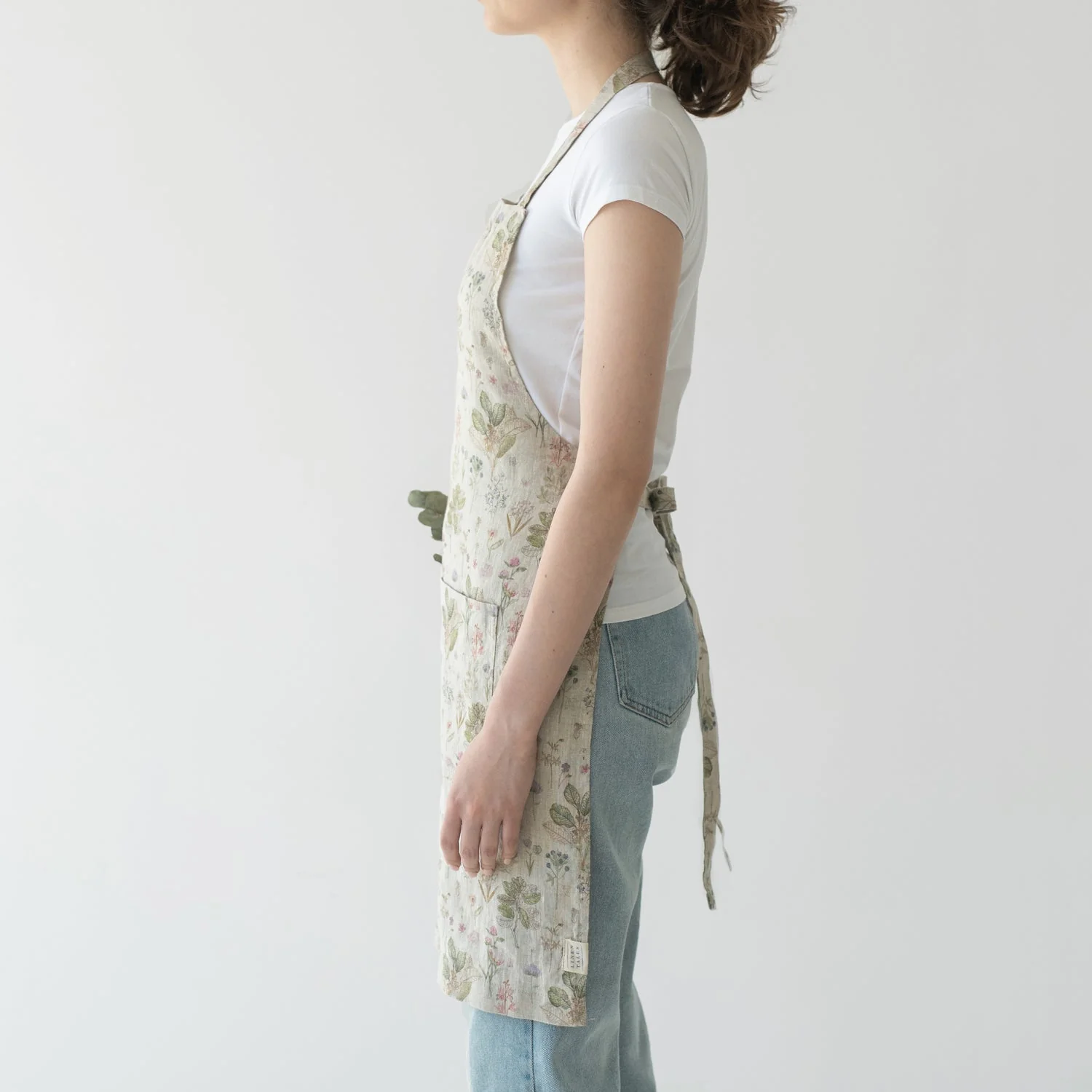 Botany Daily Linen Apron - Image 2