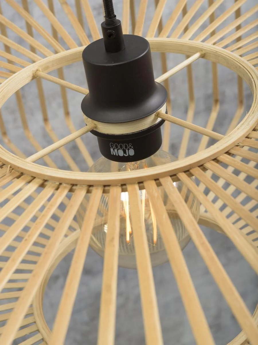 Bromo Columnar Bamboo Wall Light - Image 6
