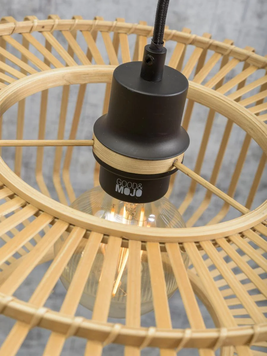 Bromo Columnar Bamboo Wall Light (Long Arm) - Image 7