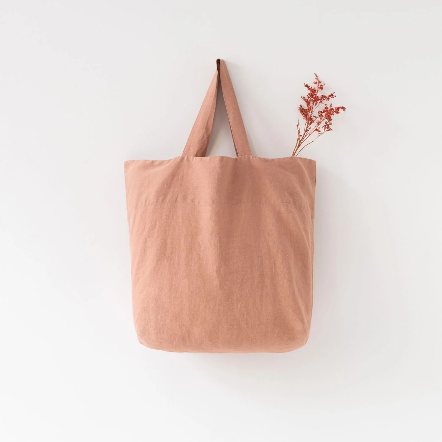 Cafe Creme Large Linen Bag - Image 2