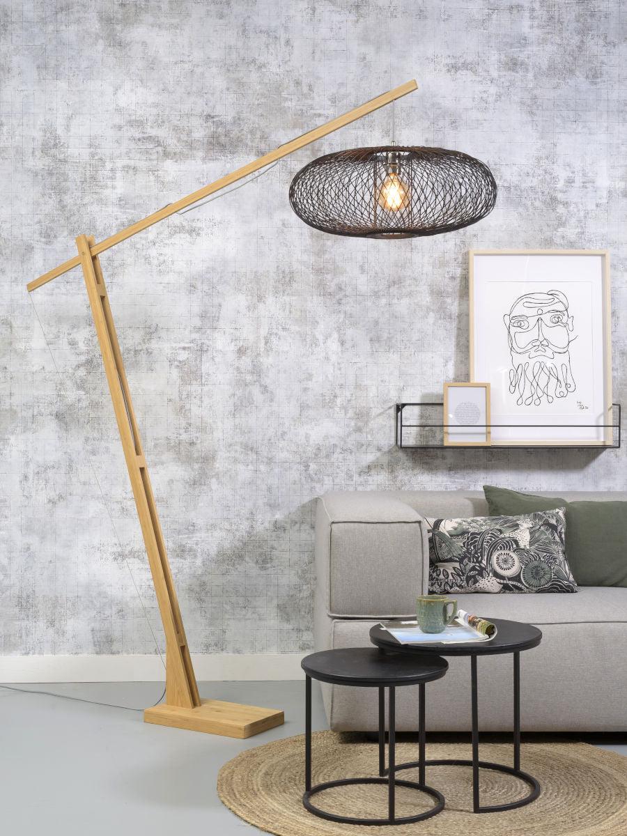 Cango Bamboo Floor Light (Long Arm) - Image 13