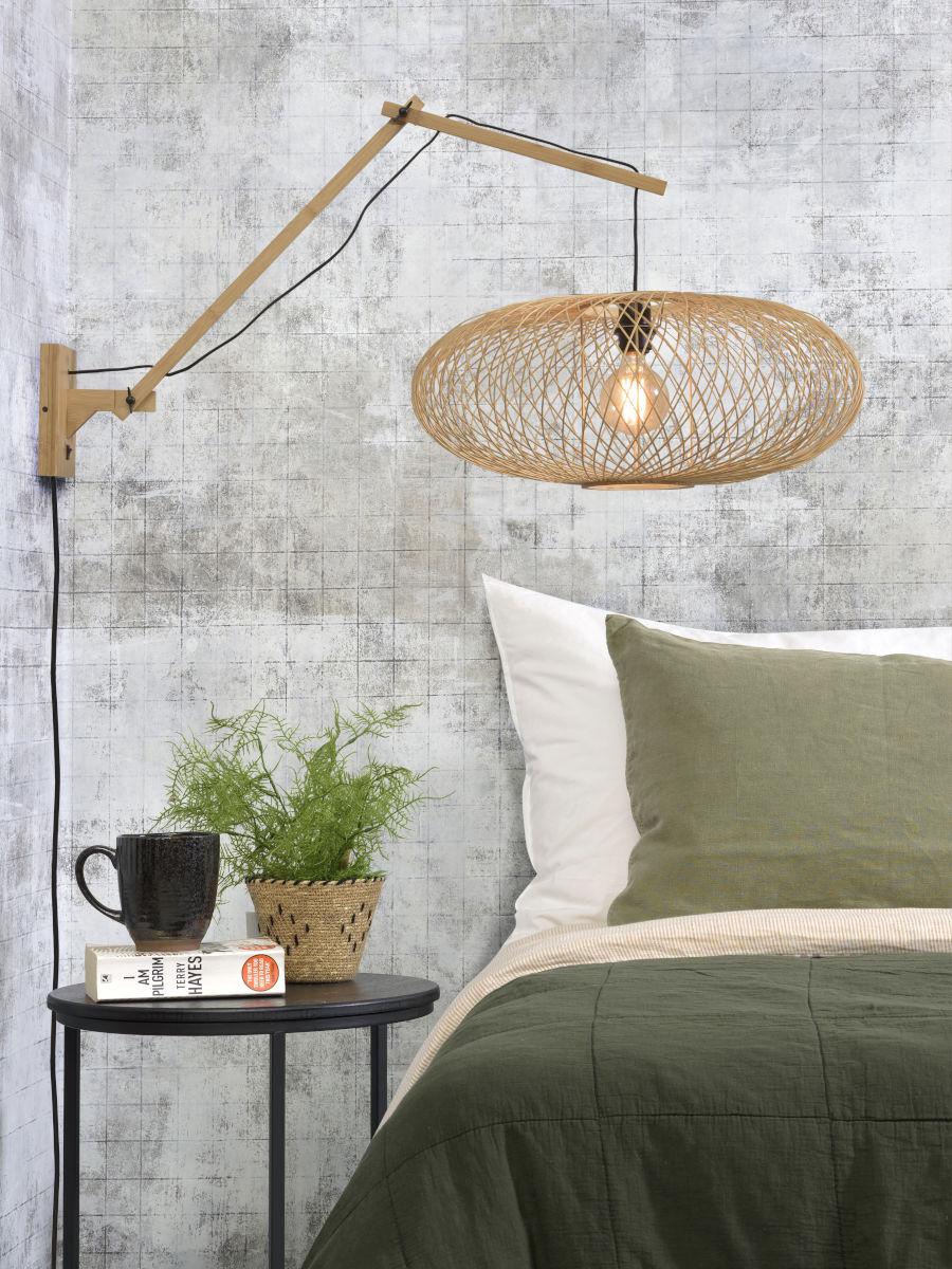 Cango Bamboo Wall Light (Long Arm) - Image 3