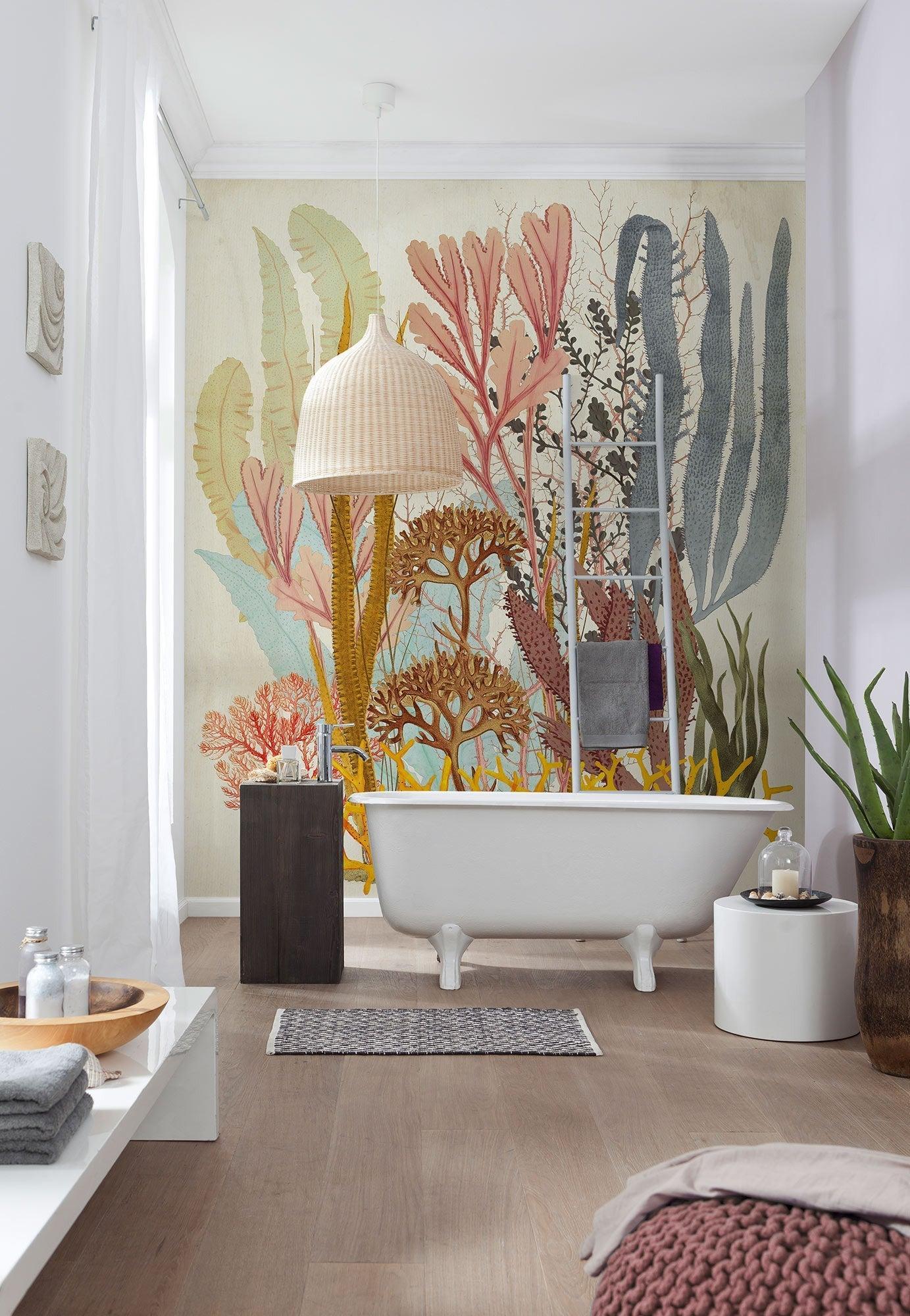 Catchy Corals Mural Wallpaper