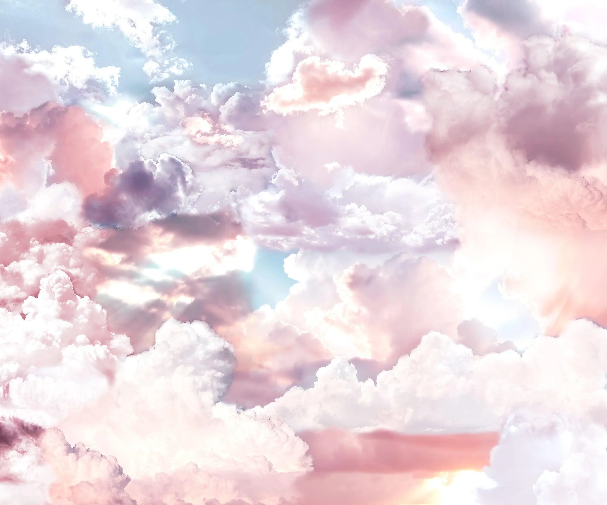 Clouds Wallpaper Mural - Image 2