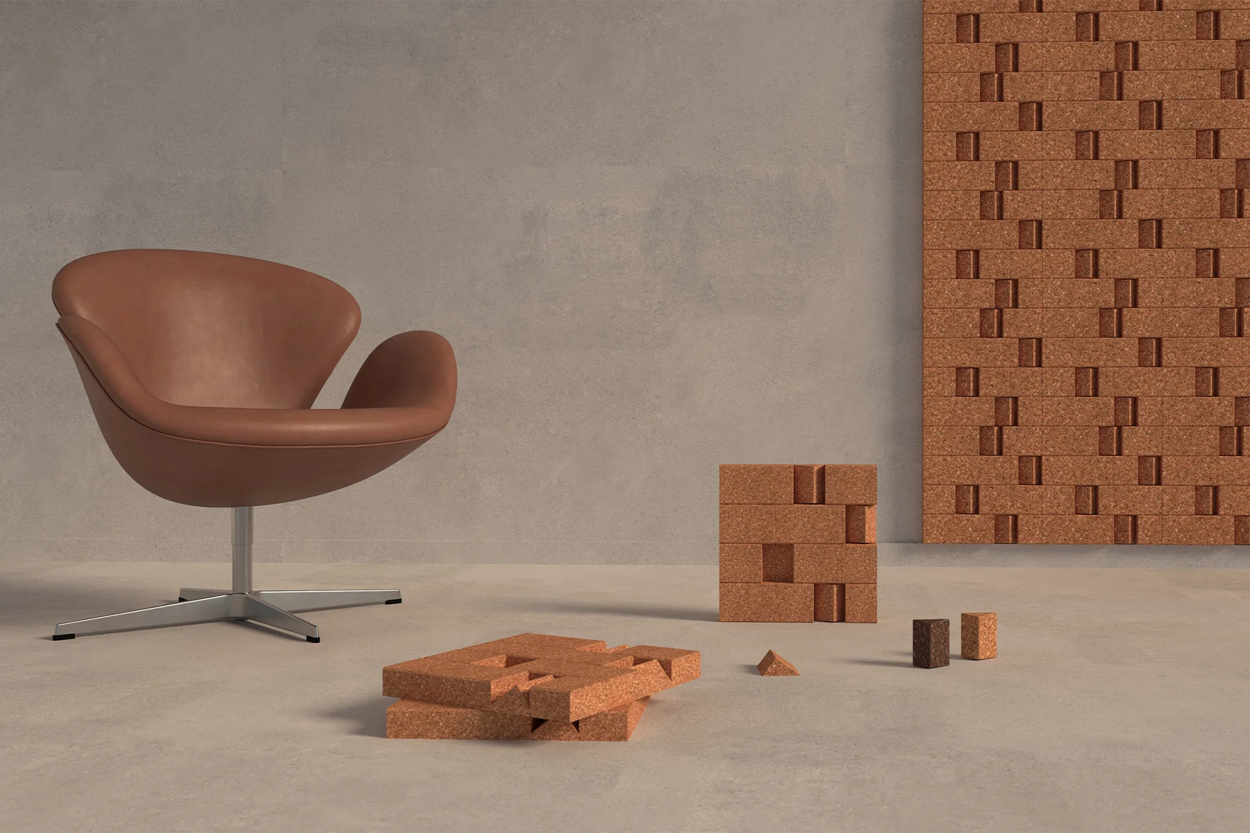 Morse Cork Tiles - Image 3