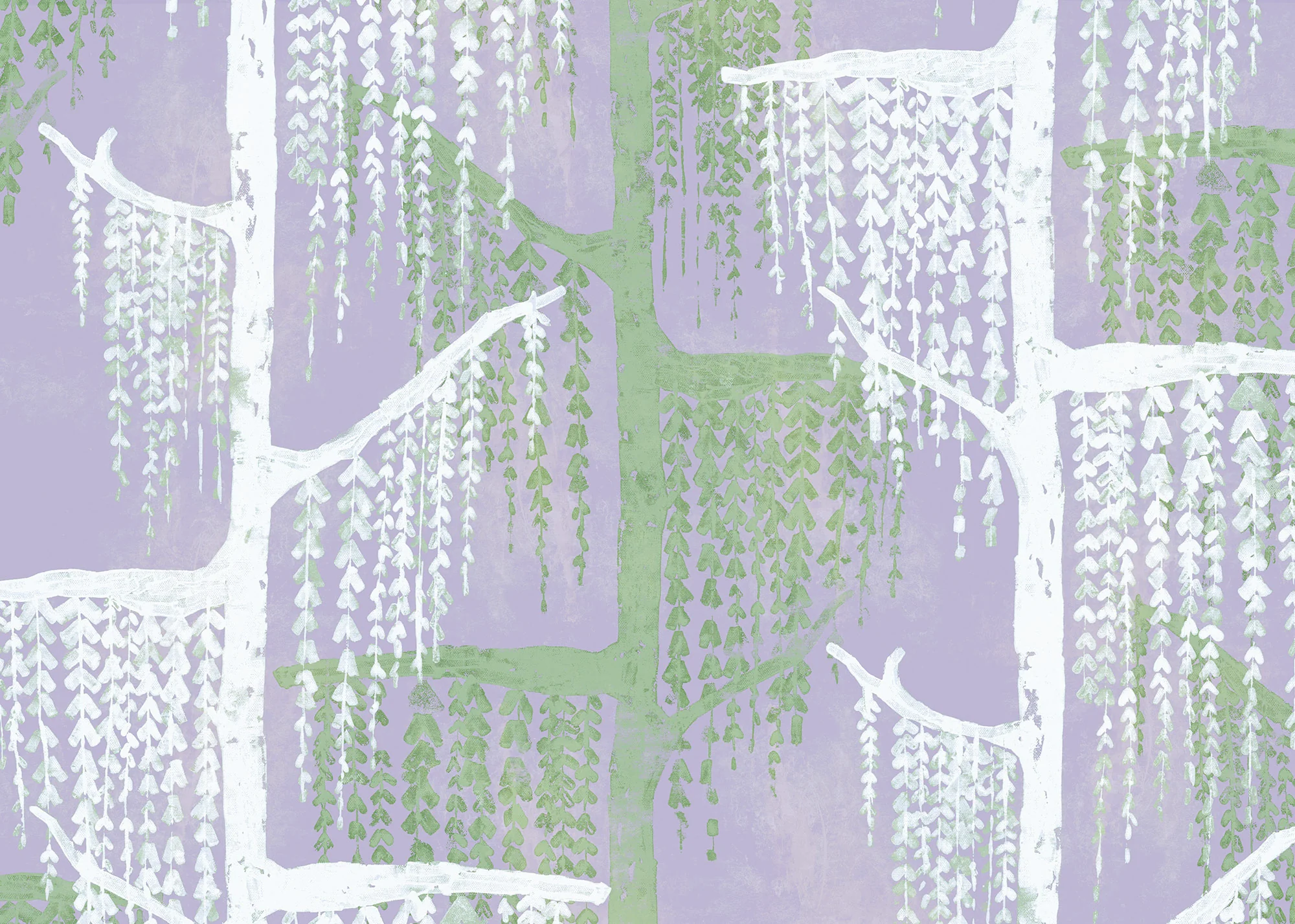 Crazy Willow Mural Wallpaper - Image 2