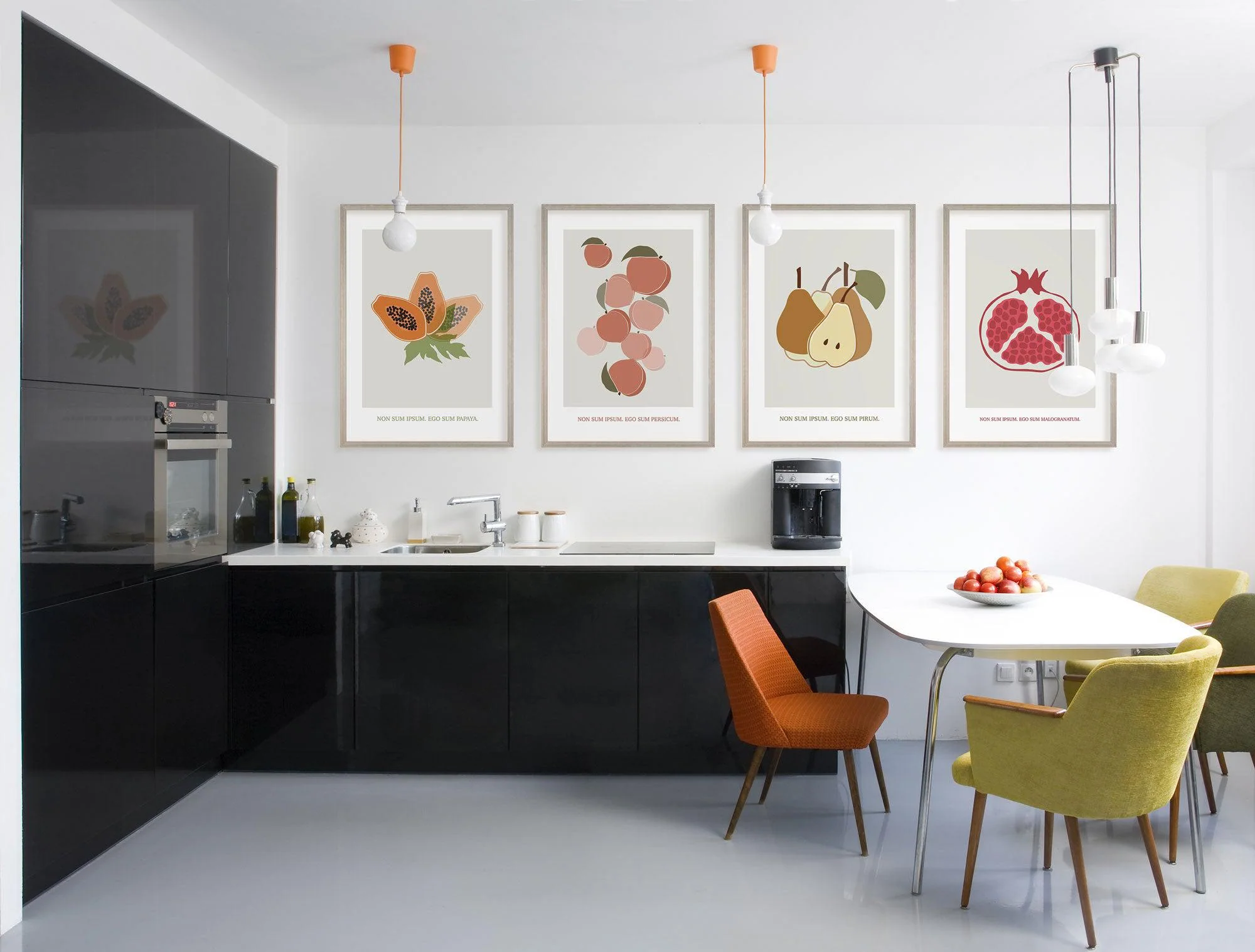 Cultivated Pears Art Poster - Image 4