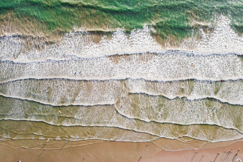 Day at the Beach Stretched Canvas - Image 2