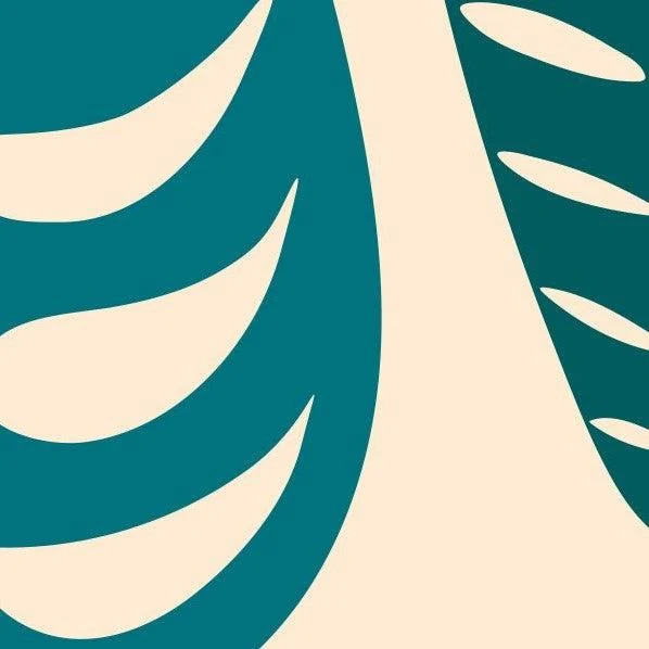 Pop Leaves Mural Wallpaper - Image 6