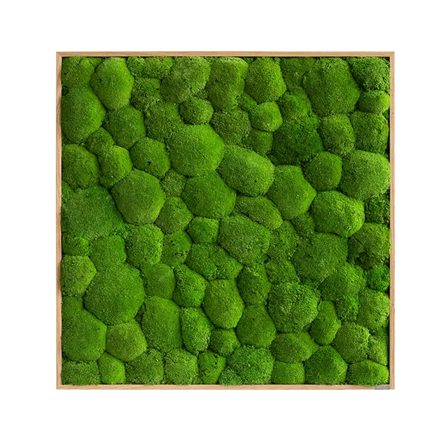 Green Square Moss Art (80cm) - Image 11