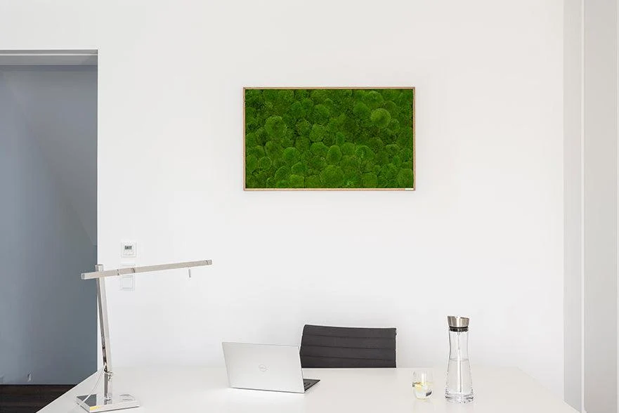 Forest Green Moss Wall Art (100x60cm) - Image 11