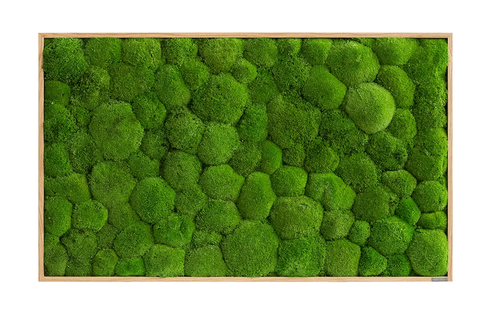 Forest Green Moss Wall Art (100x60cm) - Image 8