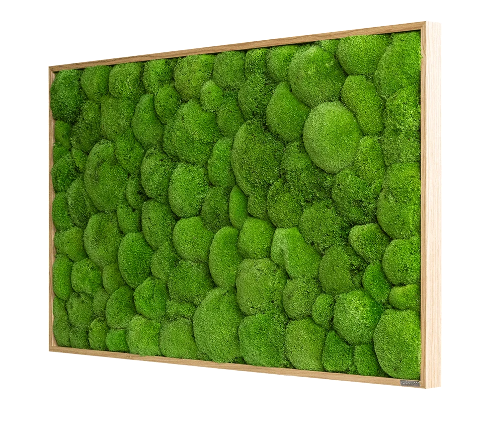 Forest Green Moss Wall Art (100x60cm) - Image 9