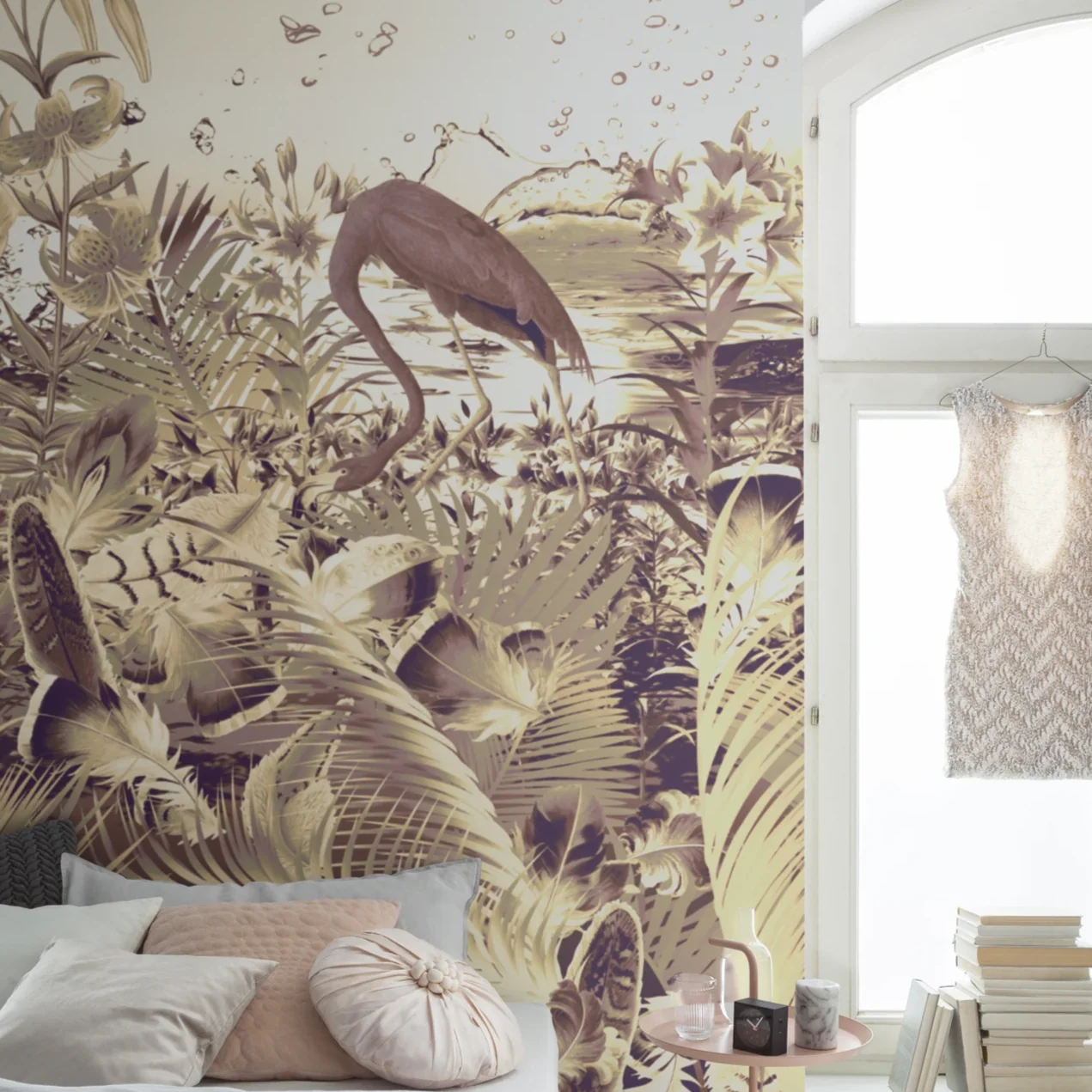 Fantasia Warm Mural Wallpaper - Image 3