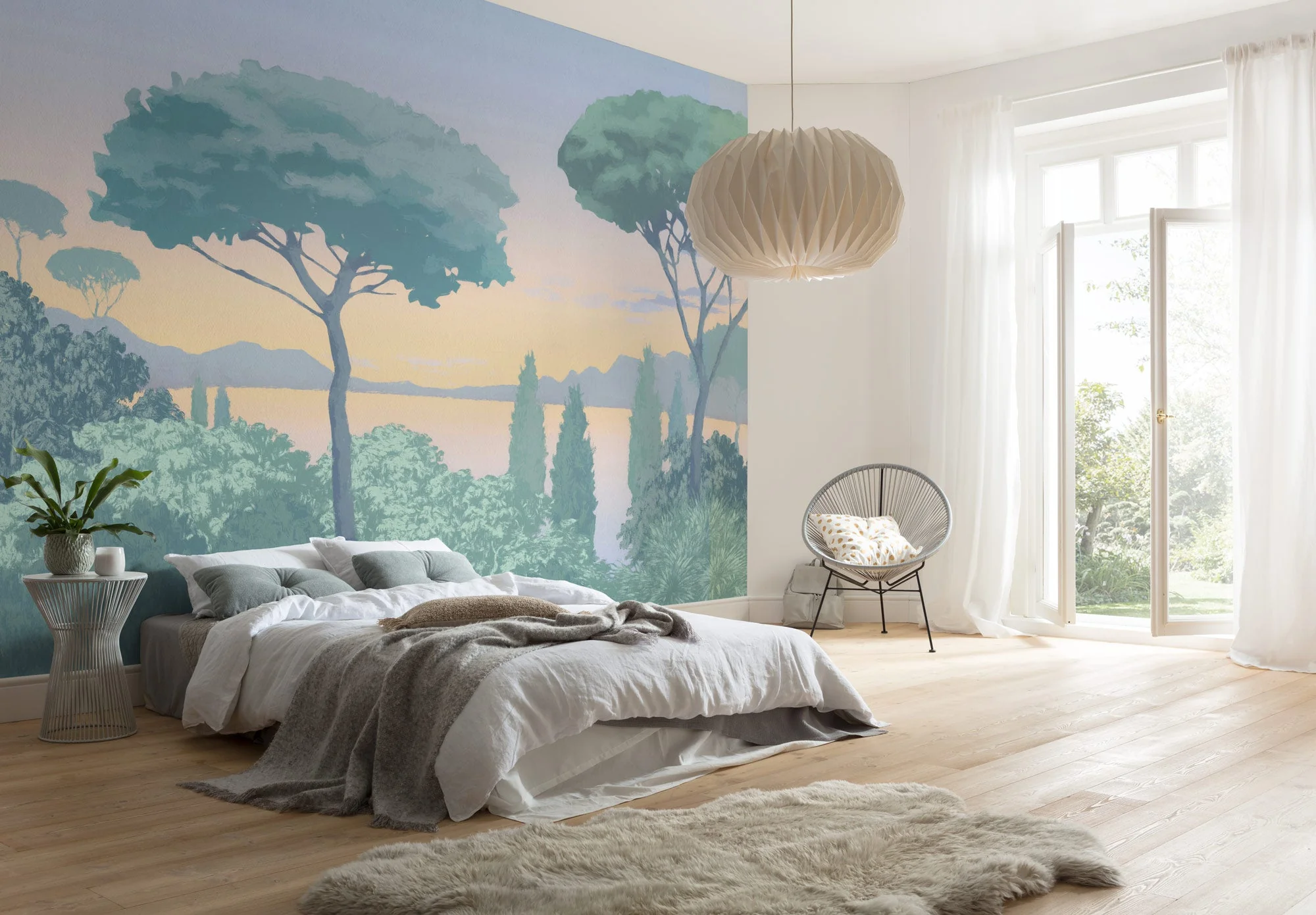 Flaneur Mural Wallpaper