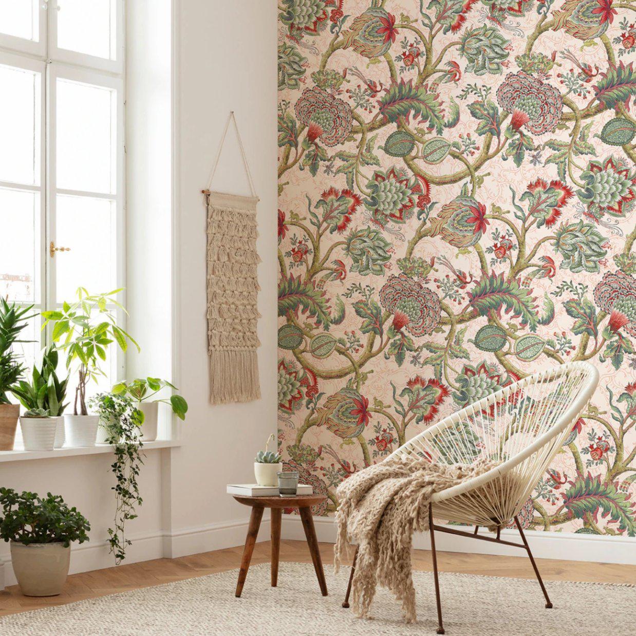 Fleurs Mural Wallpaper - Image 3