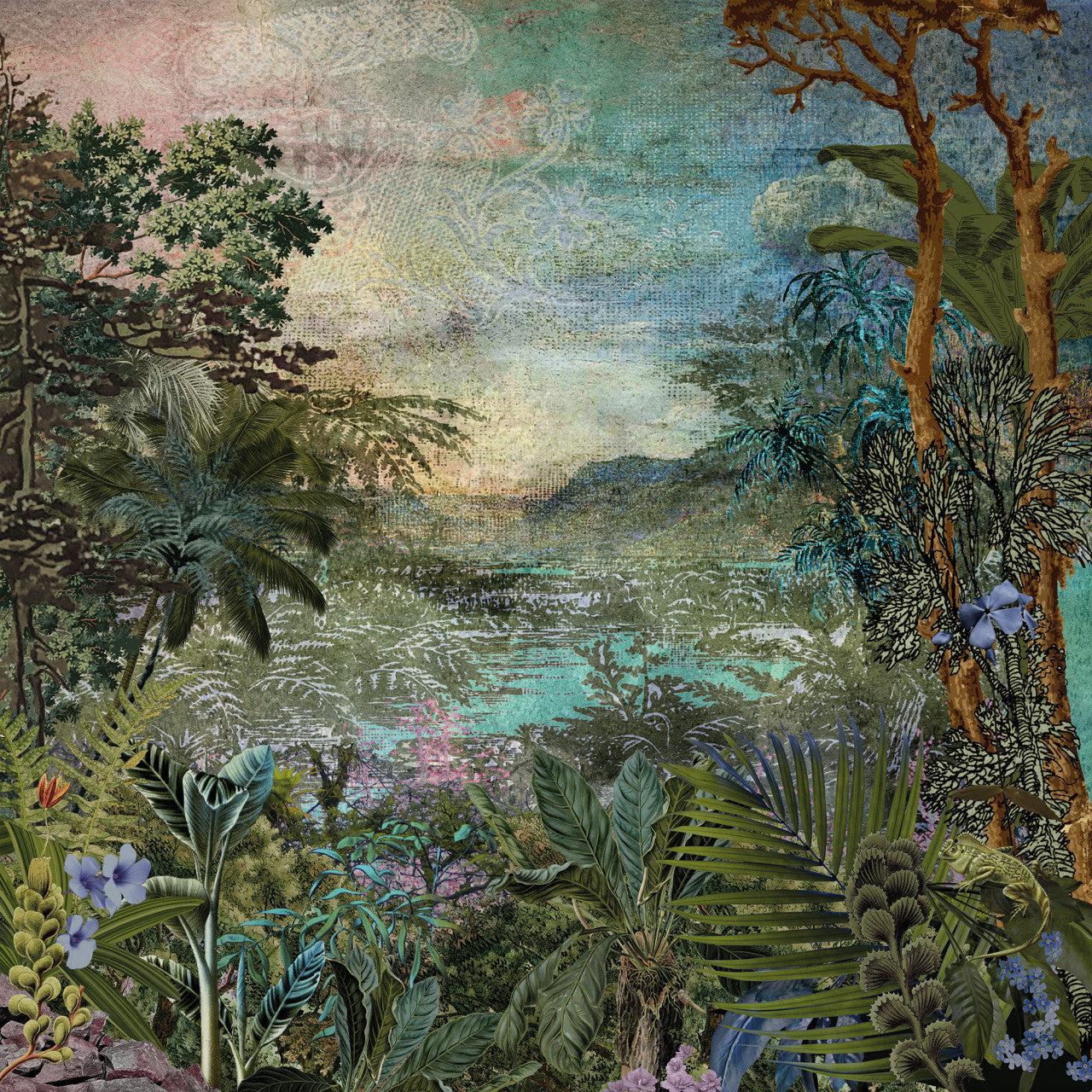Cours Fluvial Mural Wallpaper - Image 2