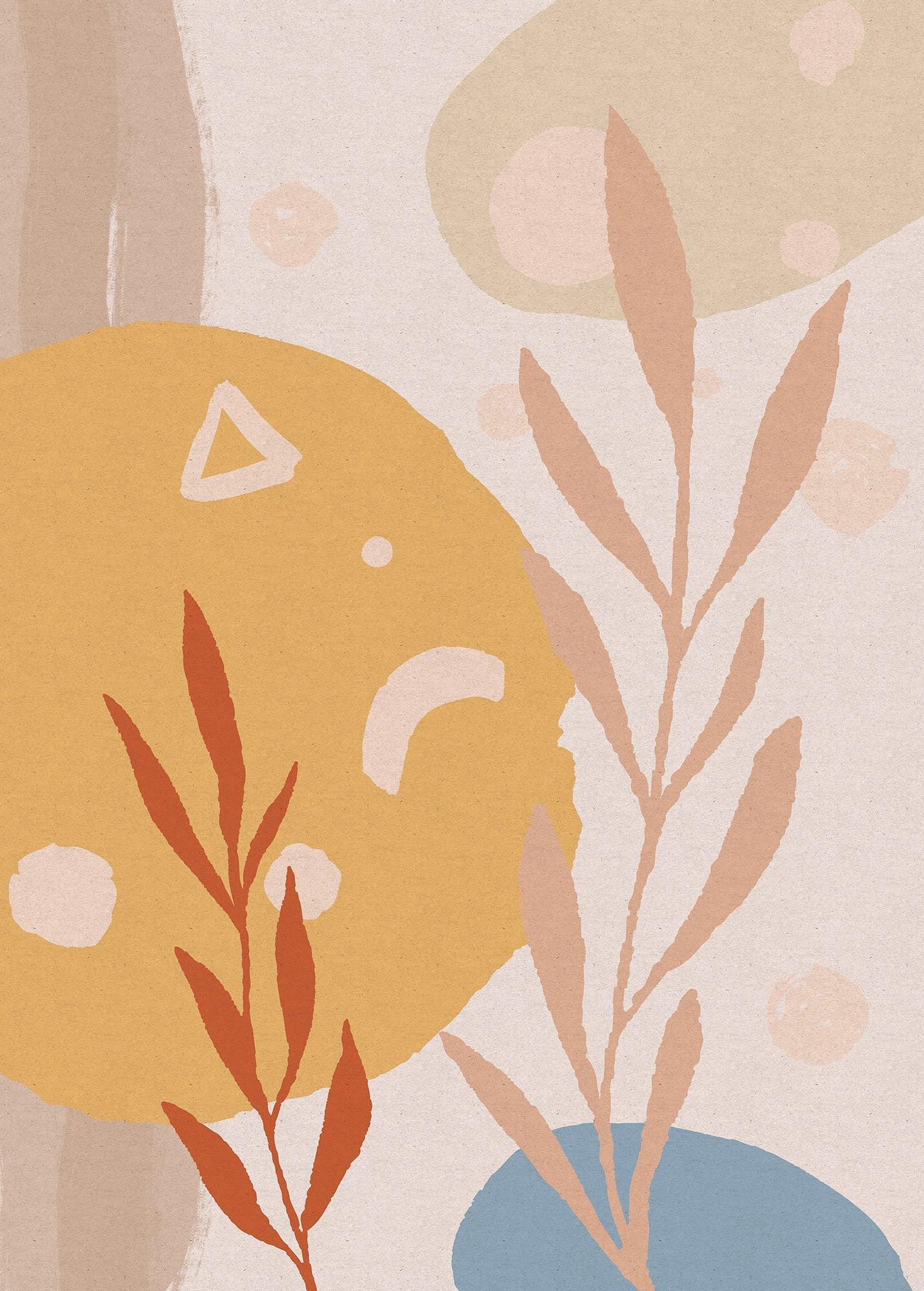 Fresh Boho Mural Wallpaper - Image 2