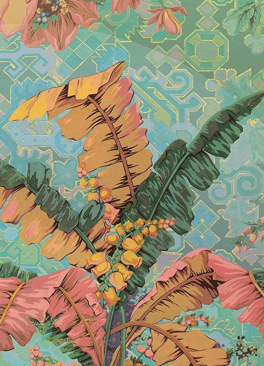 Orient Rosé Mural Wallpaper - Image 5