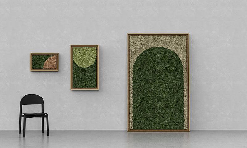 Geometric Framed Moss Wall Art (Series B) - Image 8