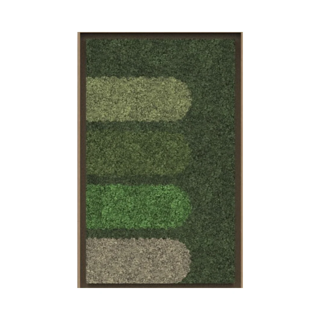 Geometric Framed Moss Wall Art (Series F) - Image 6