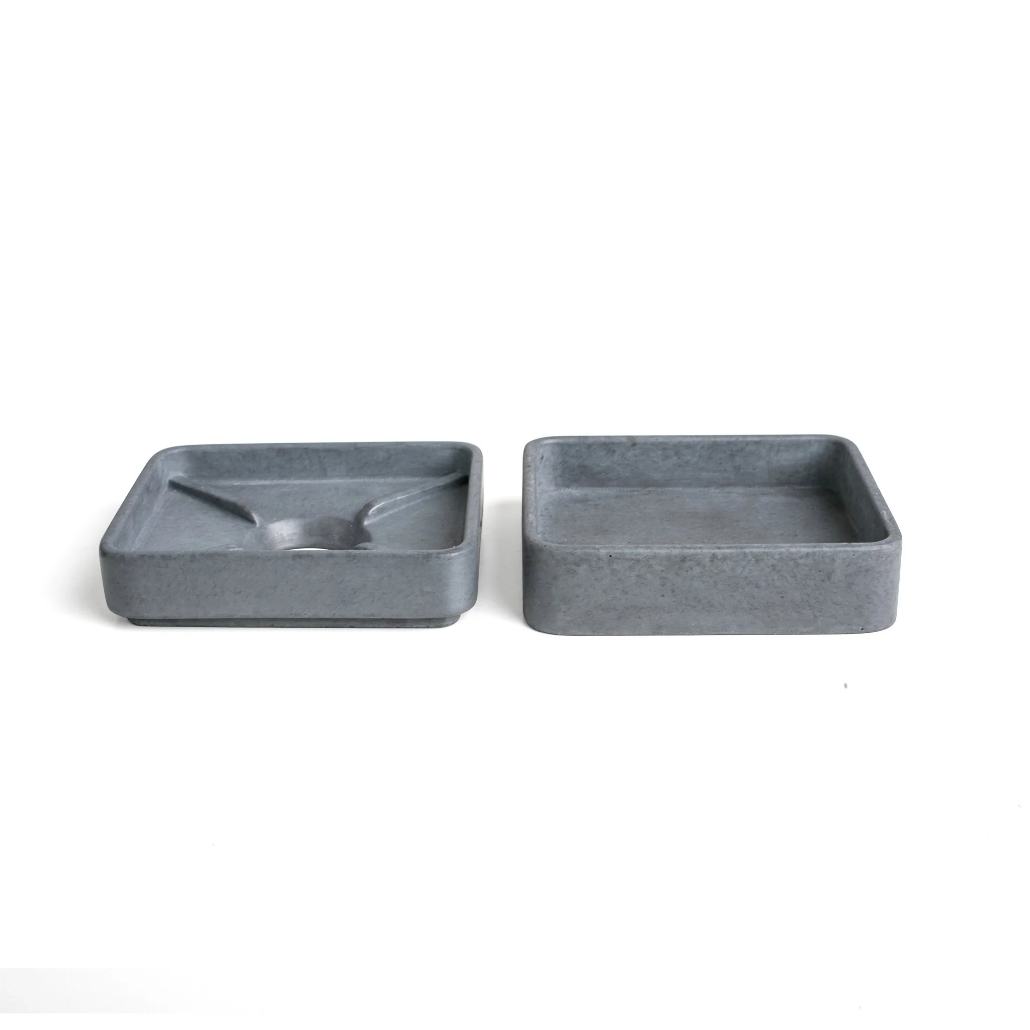 Grey Concrete Soap Stand w/ Vegan Soap - Image 4