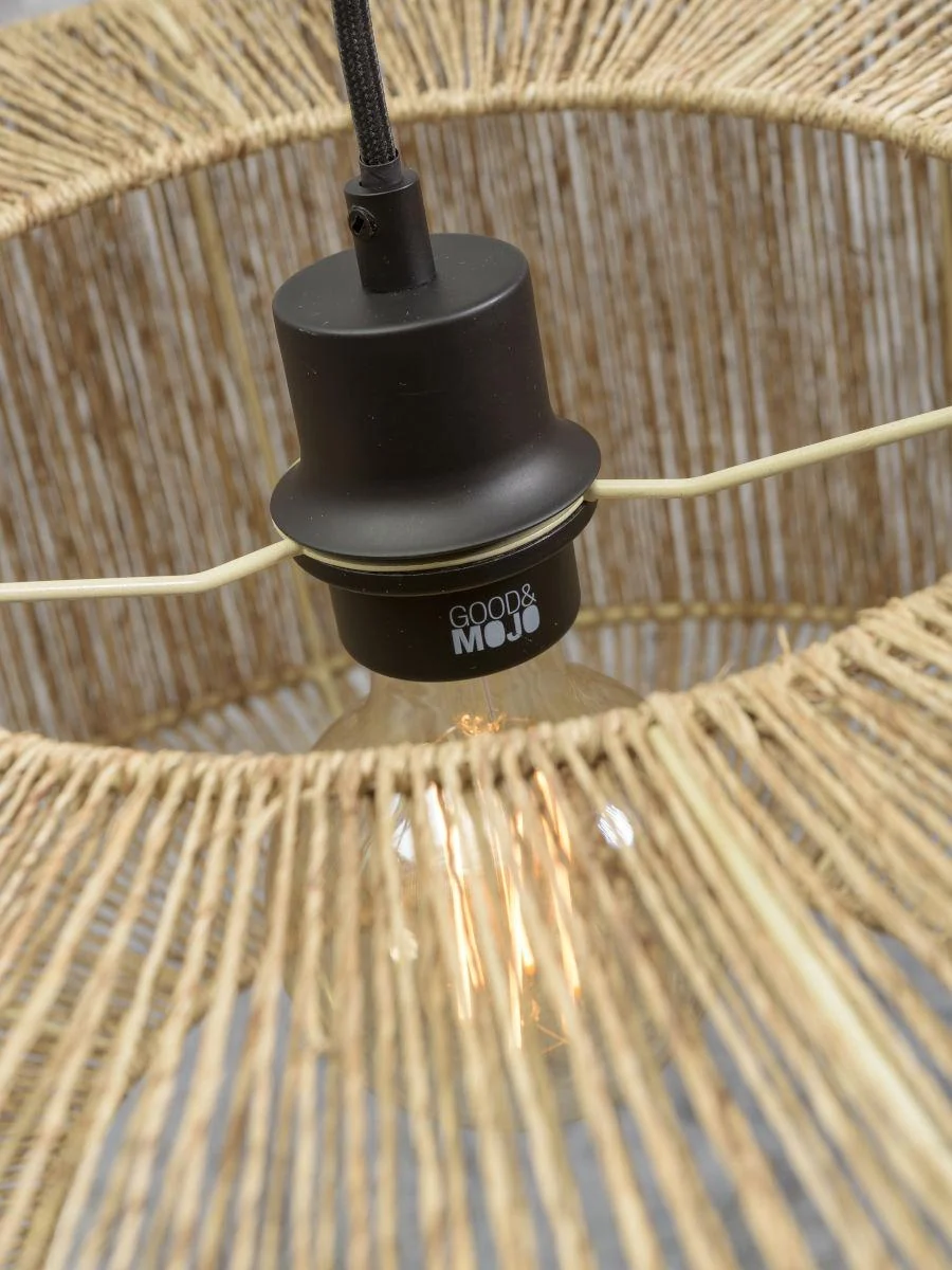 Iguazu Columnar Jute Pendant Light - Image 10