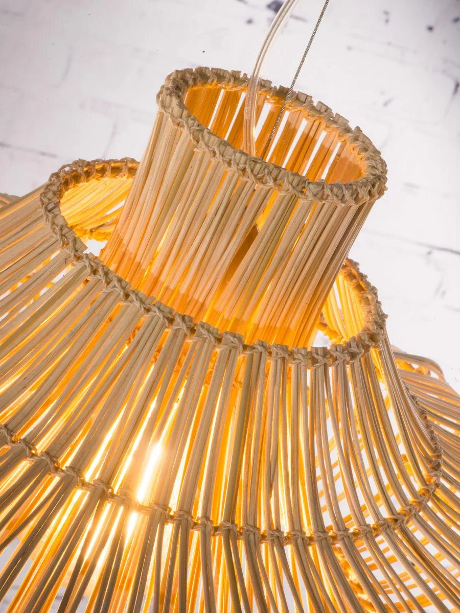 Kalahari Bamboo Double Pendant Light - Image 8