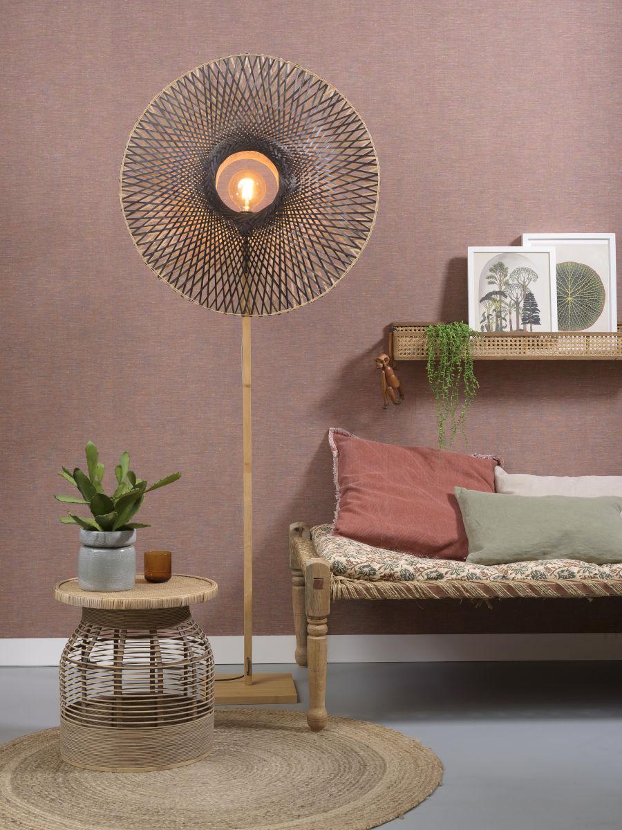 Kalimantan Sun Bamboo Floor Light - Image 4