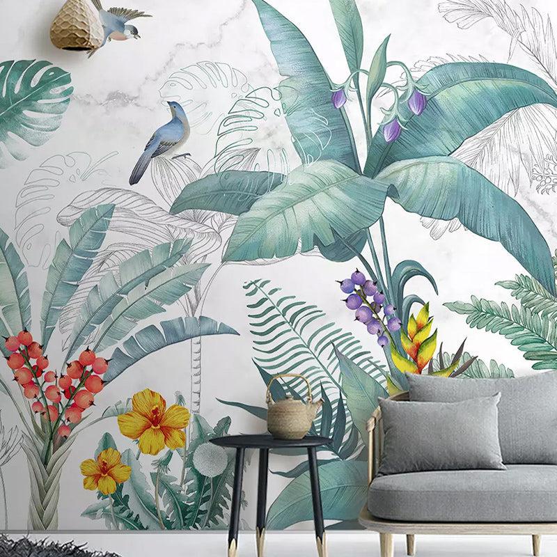 Leaf of Paradise Mural Wallpaper - Image 5