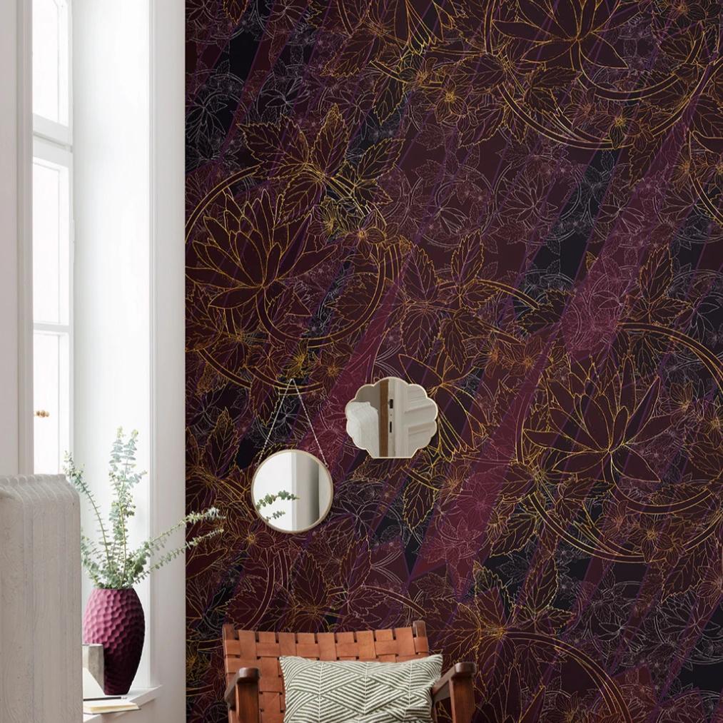 Lotus Mural Wallpaper - Image 3