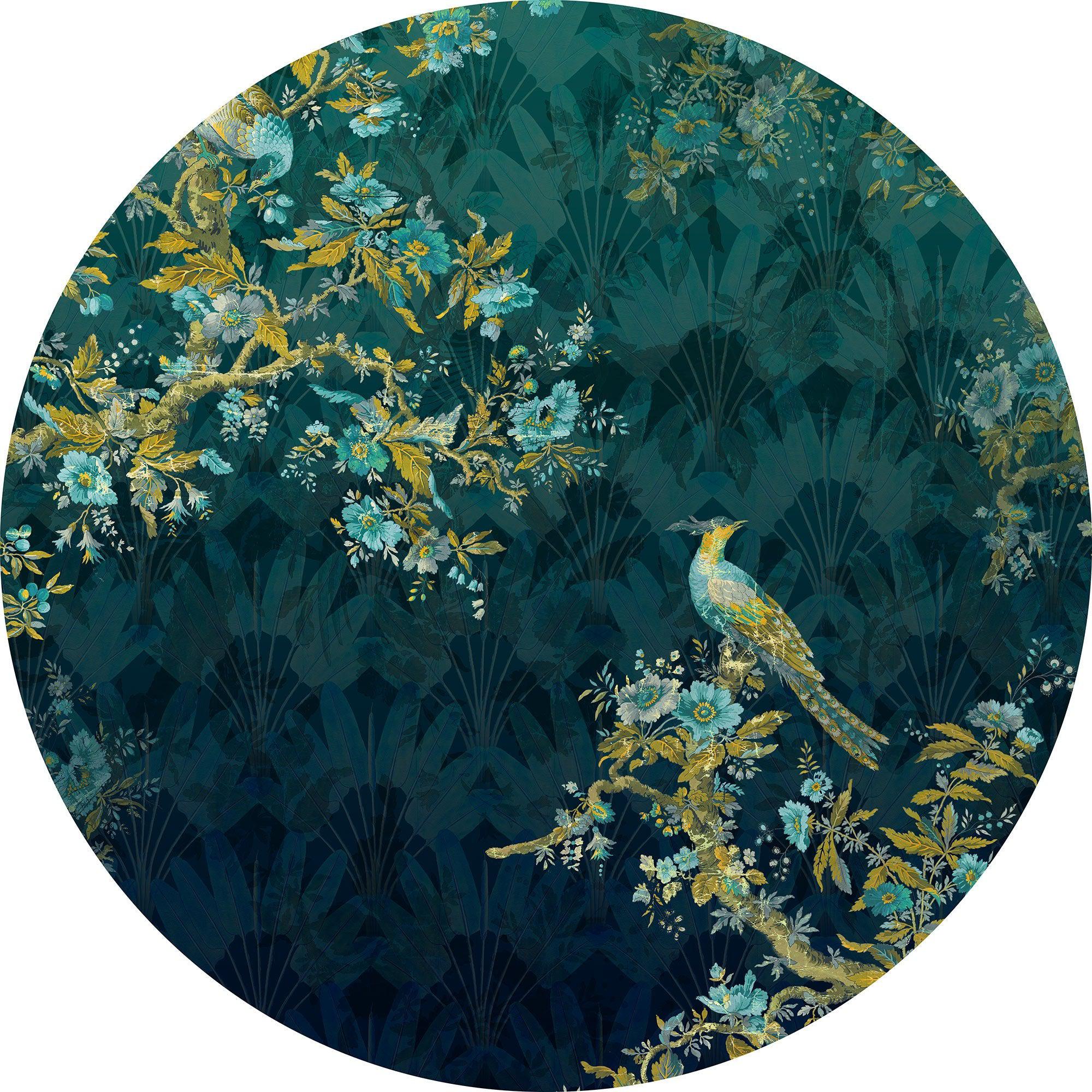 Majestic Birds Circle Wallpaper (Self-Adhesive) - Image 3