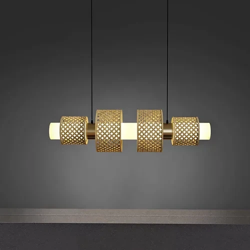 Metamorphosis Horizontal Bamboo Pendant Light - Image 24
