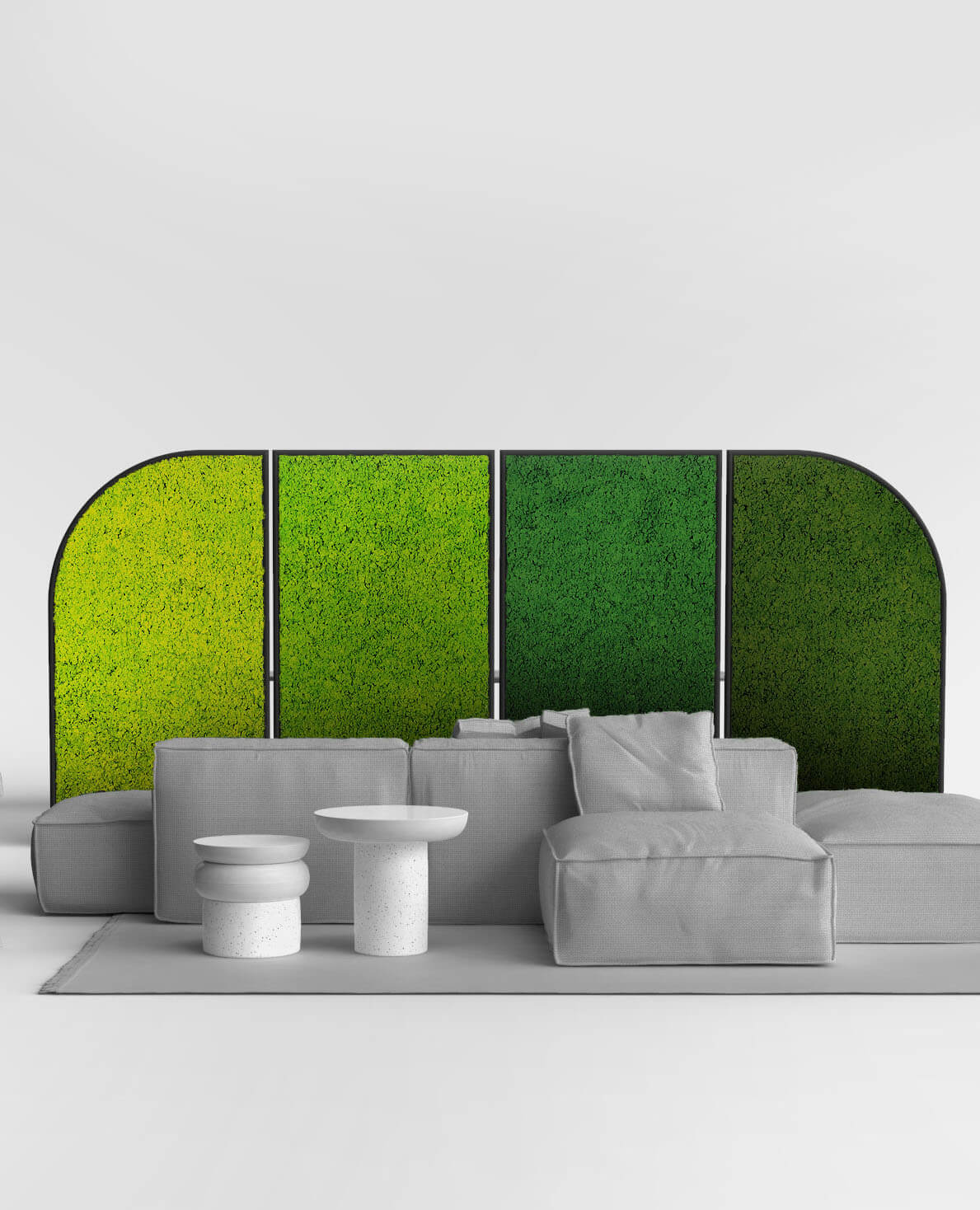 Modular Moss and Plant Room Divider - Image 7