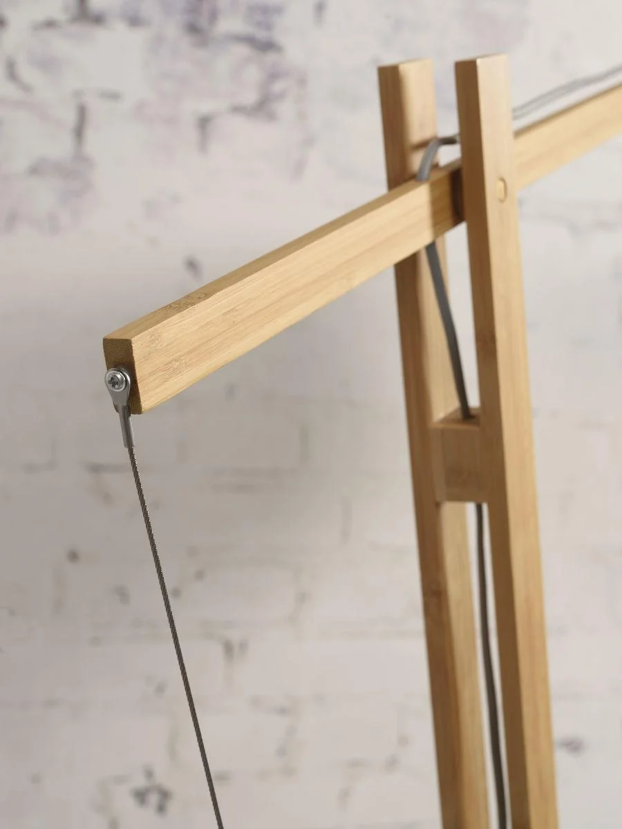 Montblanc Bamboo Linen Floor Light - Image 6