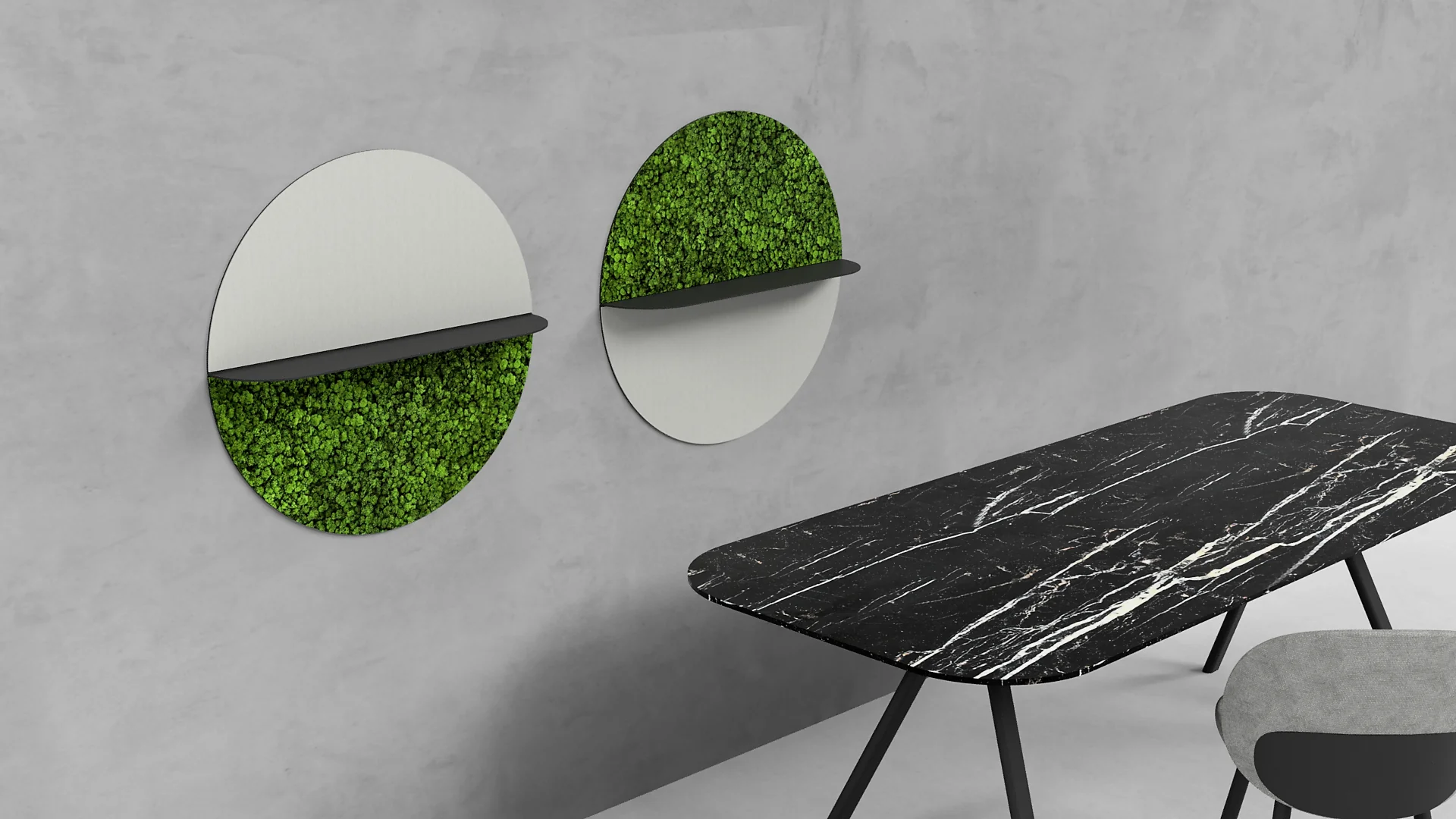 Moony Moss Art & Acoustic Shelf - Image 18
