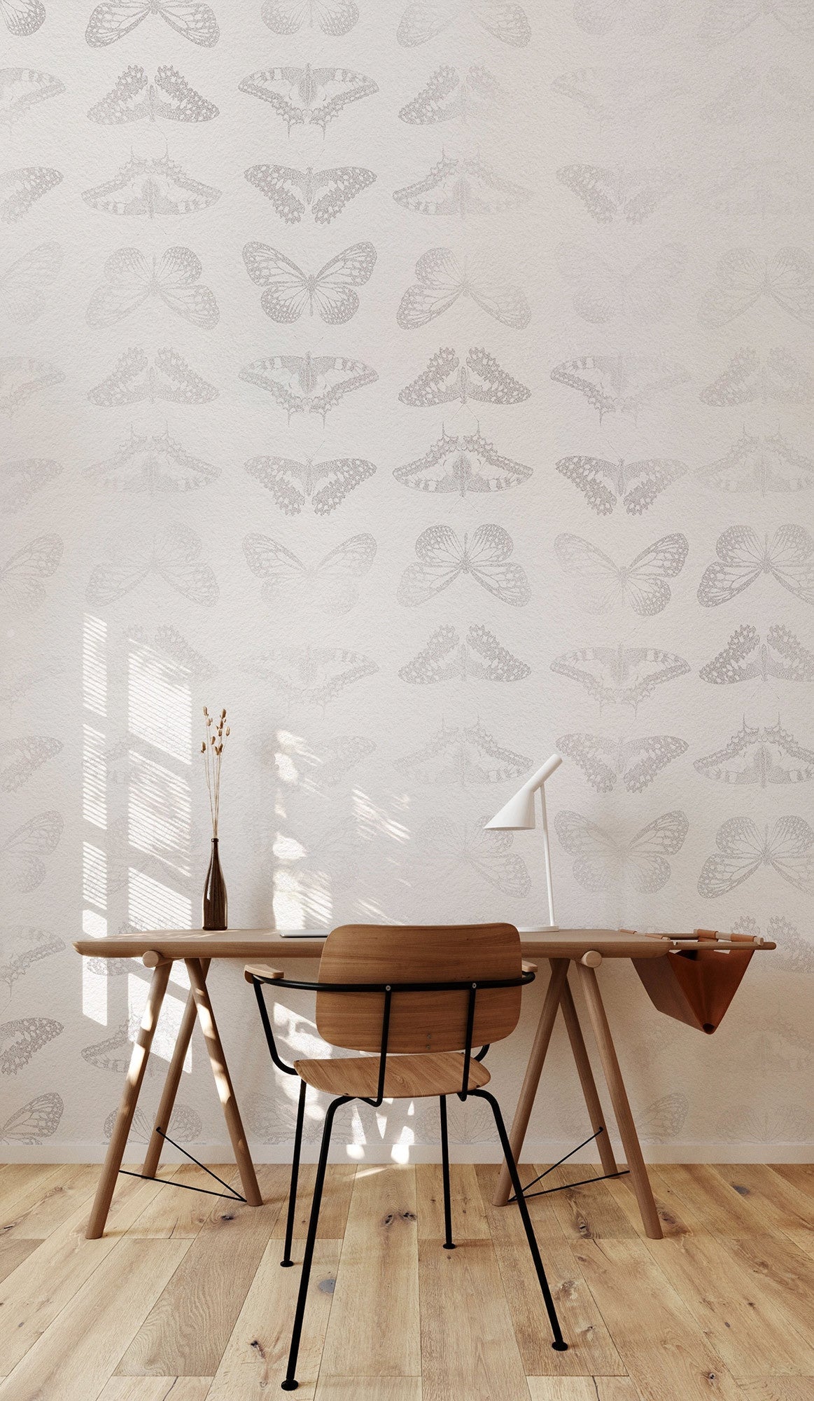 Mur de Papillons Mural Wallpaper