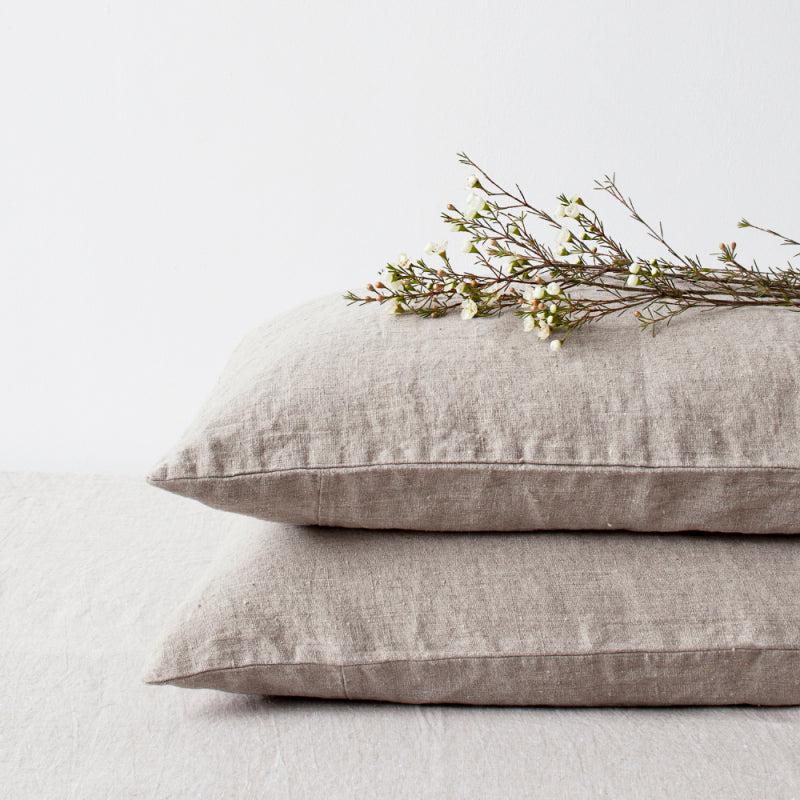 Natural Linen Pillowcase - Image 2