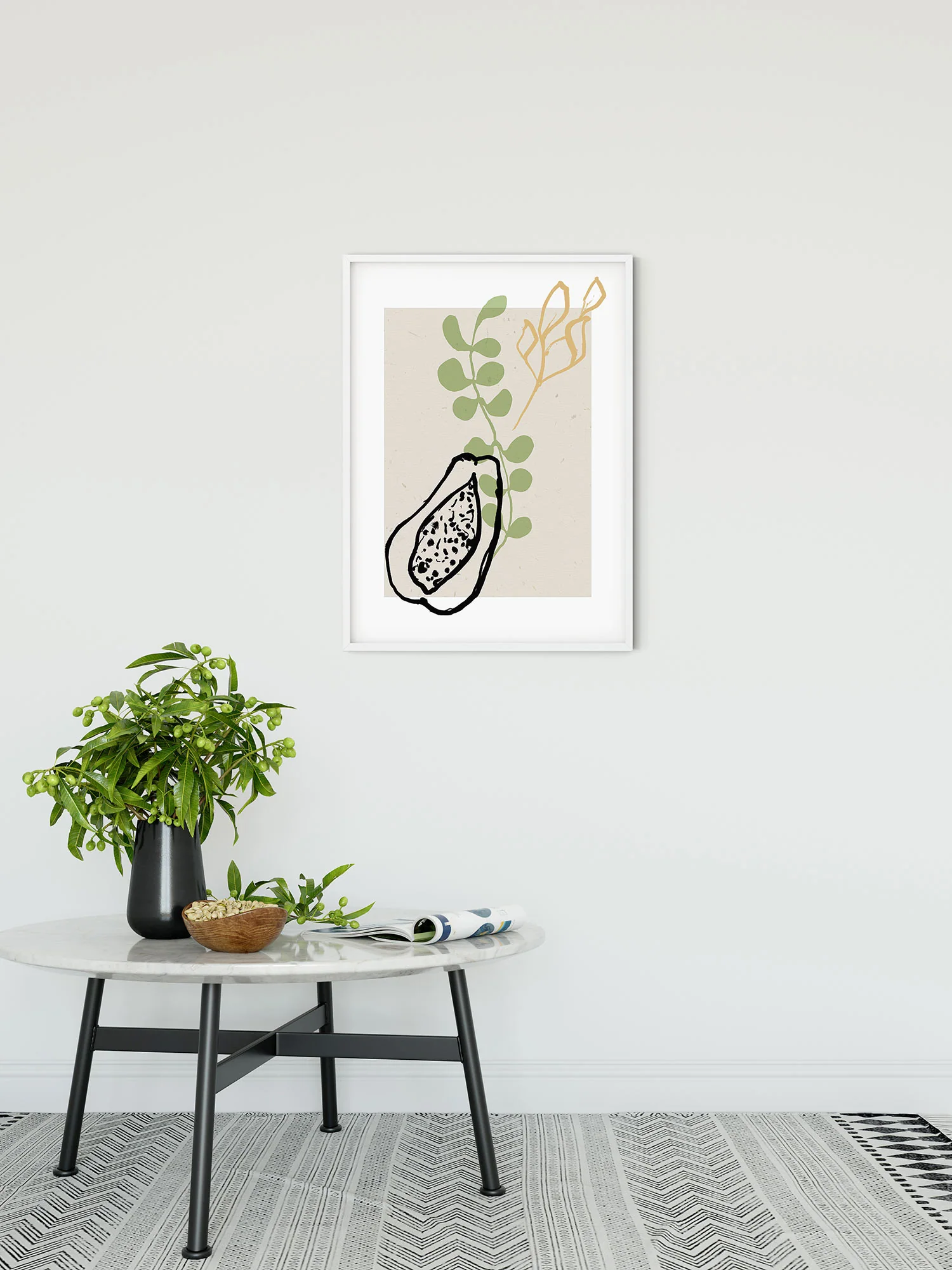 Papaye du Paradis Art Poster - Image 3