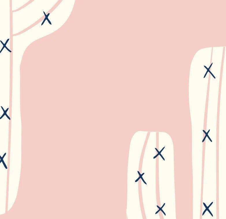 Pink Pastel Cactus Mural Wallpaper - Image 6