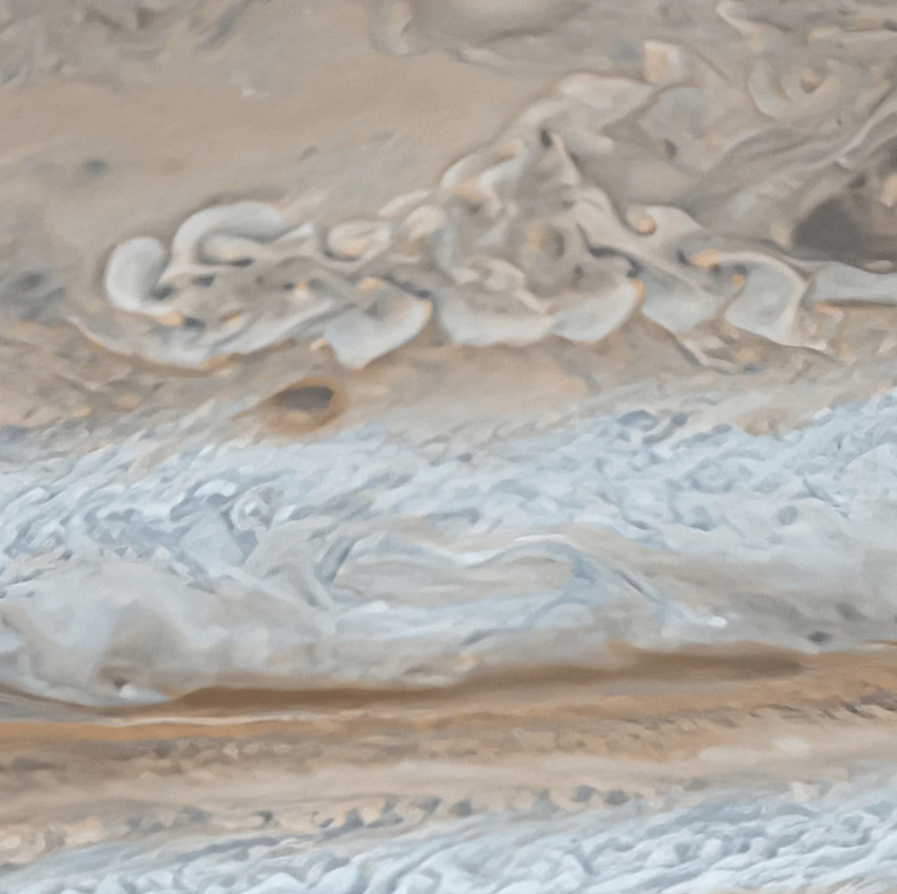 Planet Jupiter Circle Wallpaper (Self-Adhesive) - Image 6