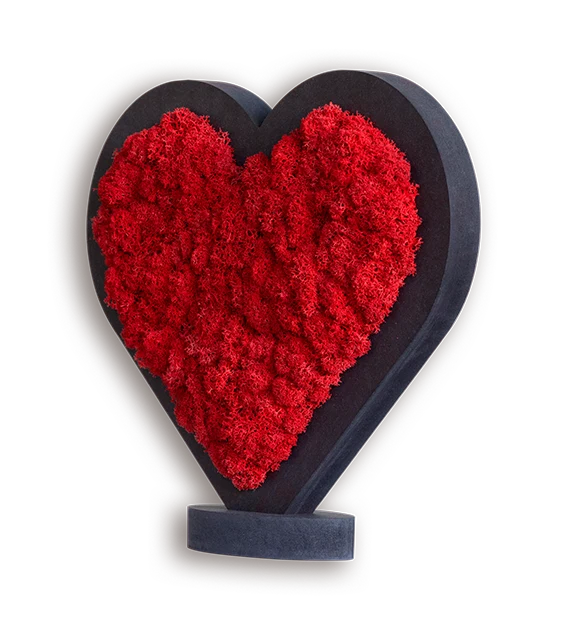 Red Moss Heart - Image 6