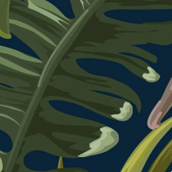 Royal Dark Palms Mural Wallpaper - Image 5