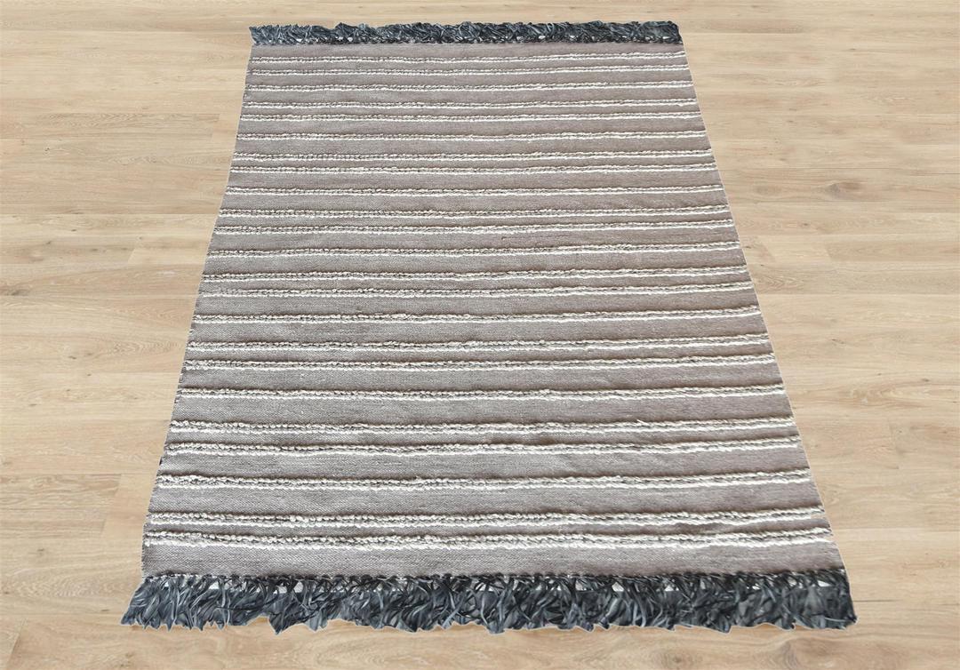 Dolores Recycled PET and Bicycle Tube Rug - Image 6