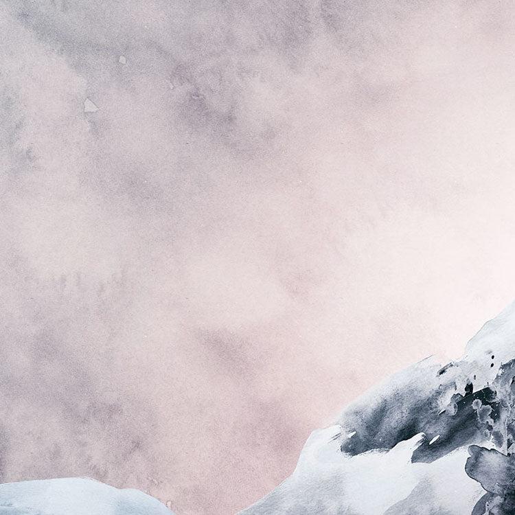 Saturn Mountain Mural Wallpaper - Image 7
