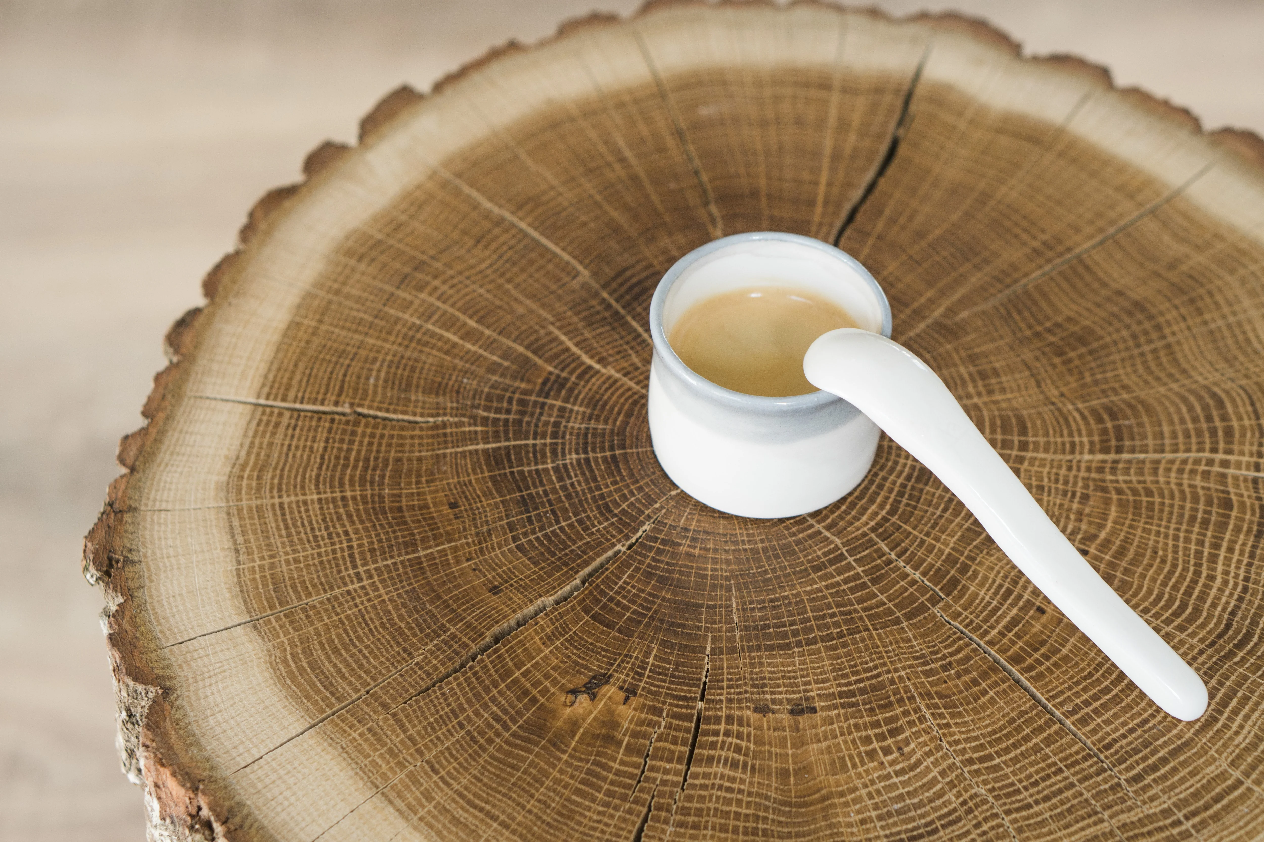 Stala Oak Slice Side Table - Image 17